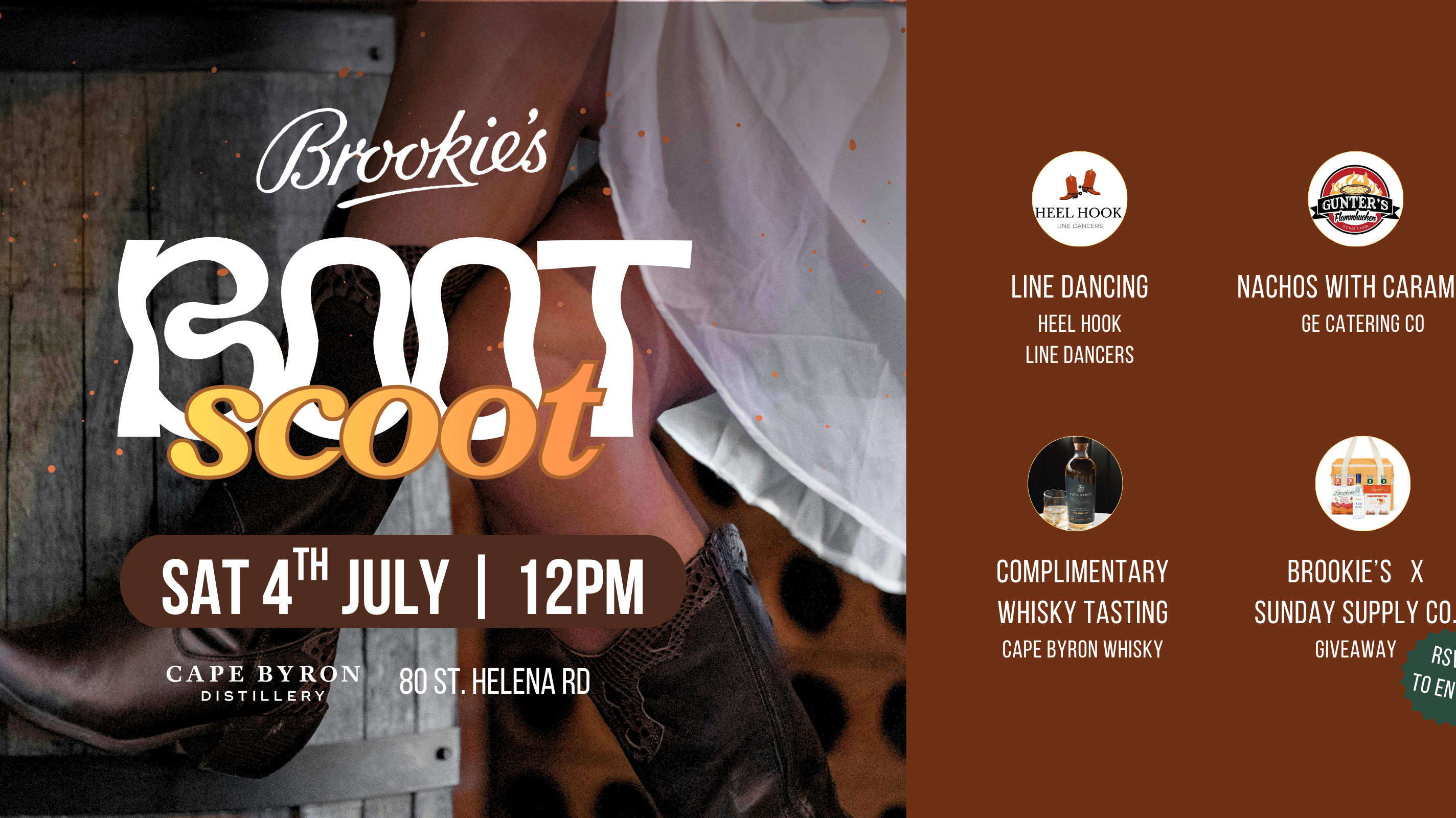 Join the Brookie's Boot Scoot