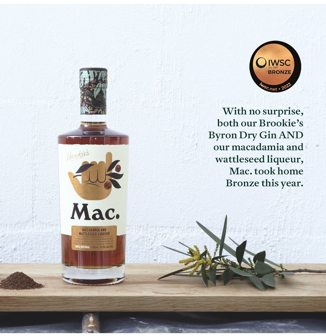 Brookie's Wins Bronze at International Wine And Spirits Competition