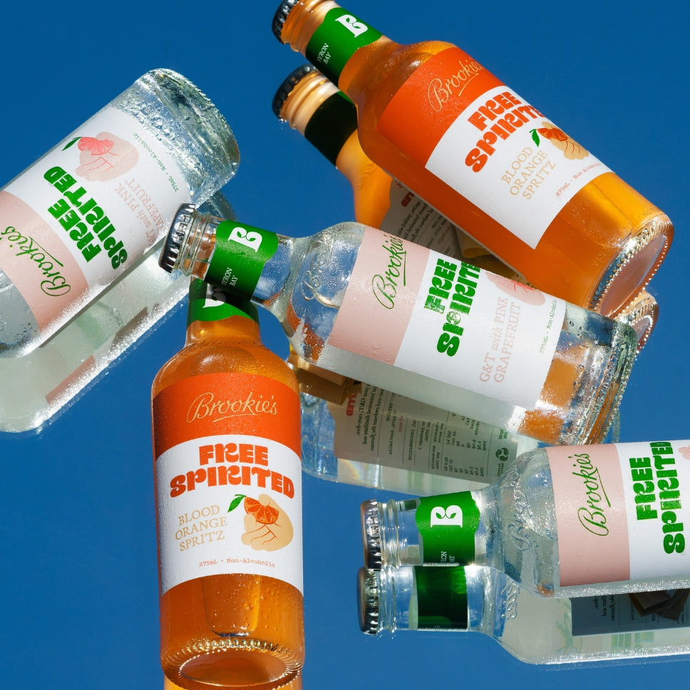 Live Free Spirited With Brookie's Non-Alcoholic Premix Range