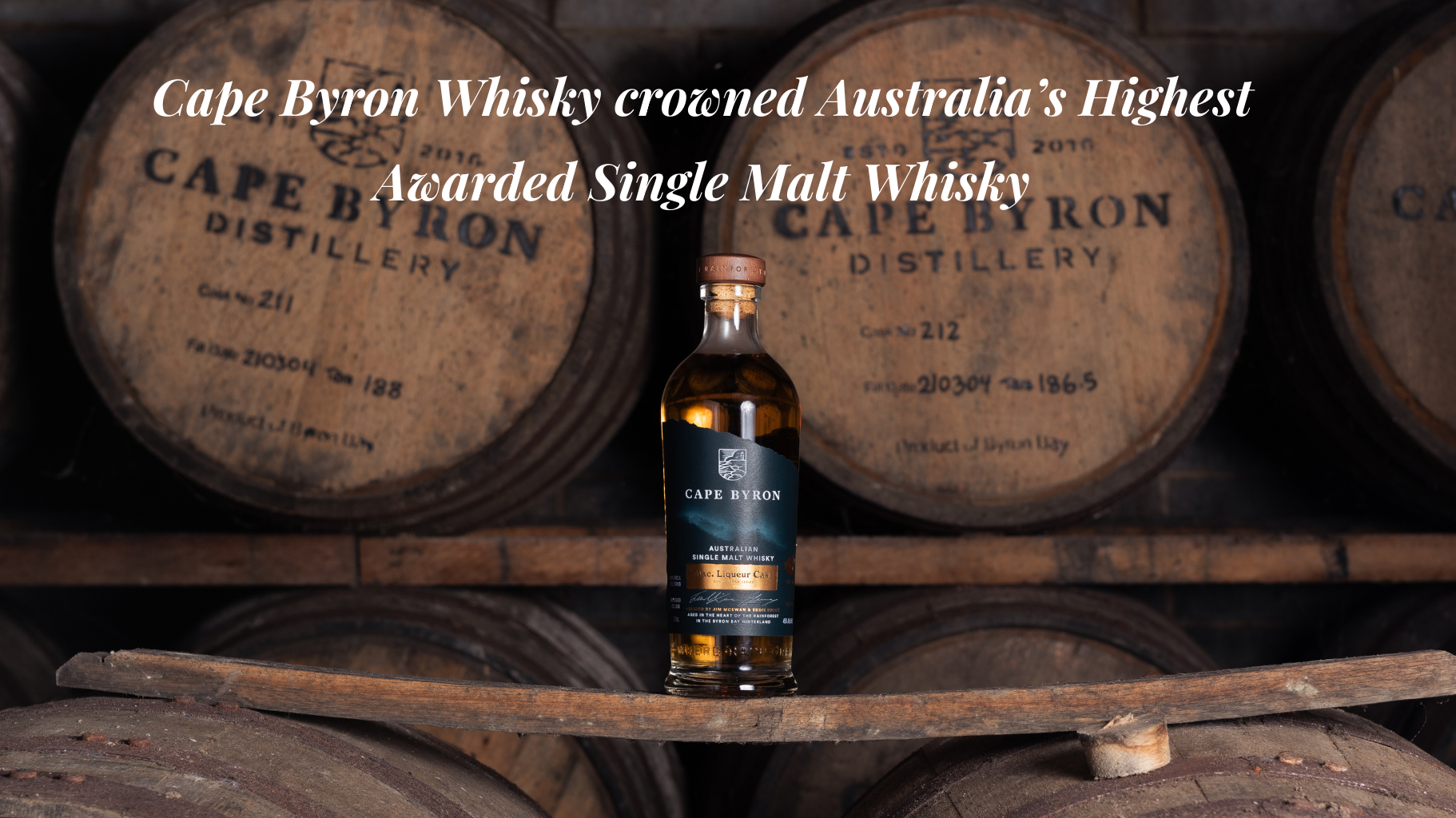Cape Byron crowned Australia’s #1 Whisky!