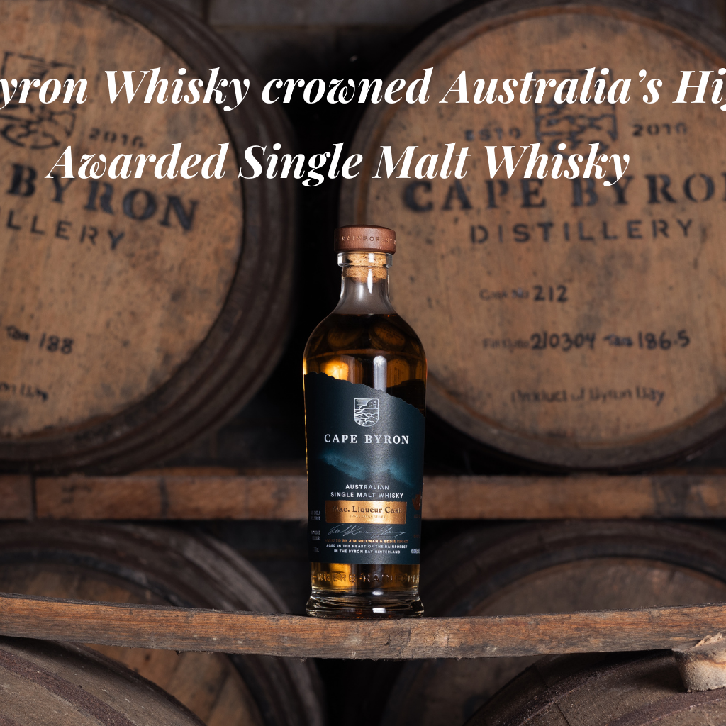 Cape Byron crowned Australia’s #1 Whisky!