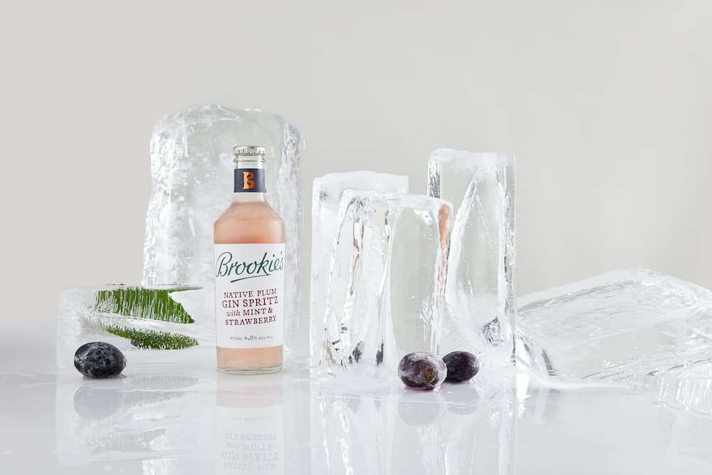 New Product Alert ~ Brookie’s Native Plum Gin Spritz with Strawberry & Mint