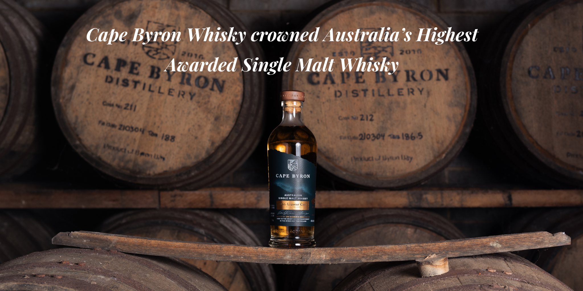 Cape Byron crowned Australia’s #1 Whisky!