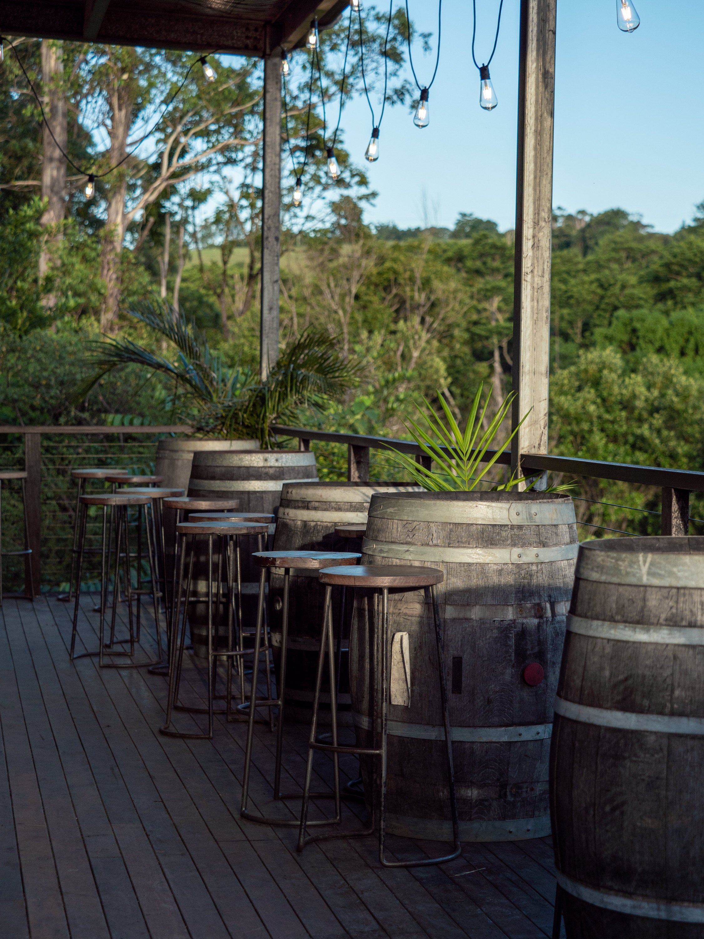 Venue Hire Setup in Byron Bay Cape Byron Distillery